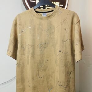 Marble print Drop Shoulder T-Shirt